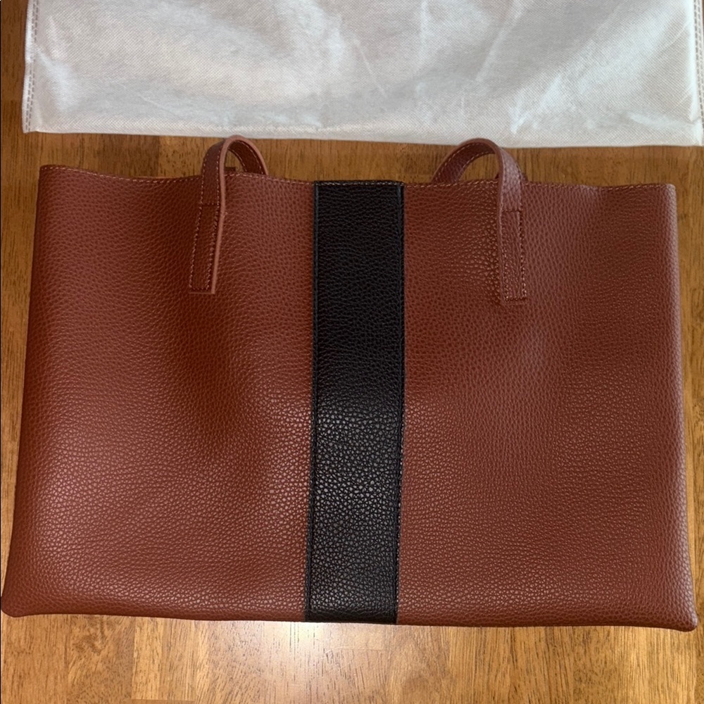 Vince Camuto leather tote, brand new